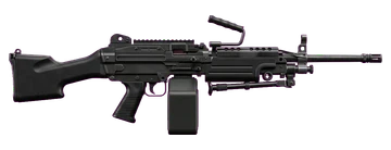 Modelo 3D da METRALHA "TRETA PESADA" no jogo